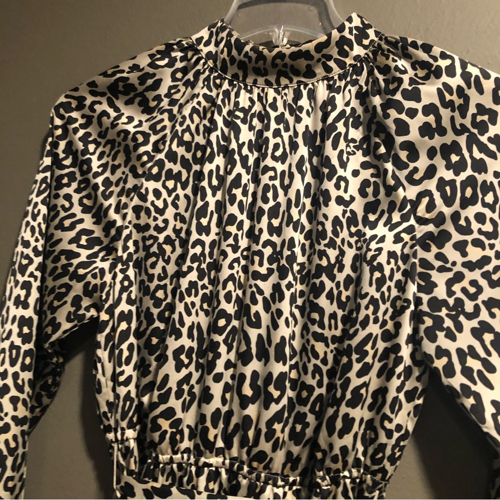 Loft Cheetah Animal Print Dress, 4 - Picture 5 of 7